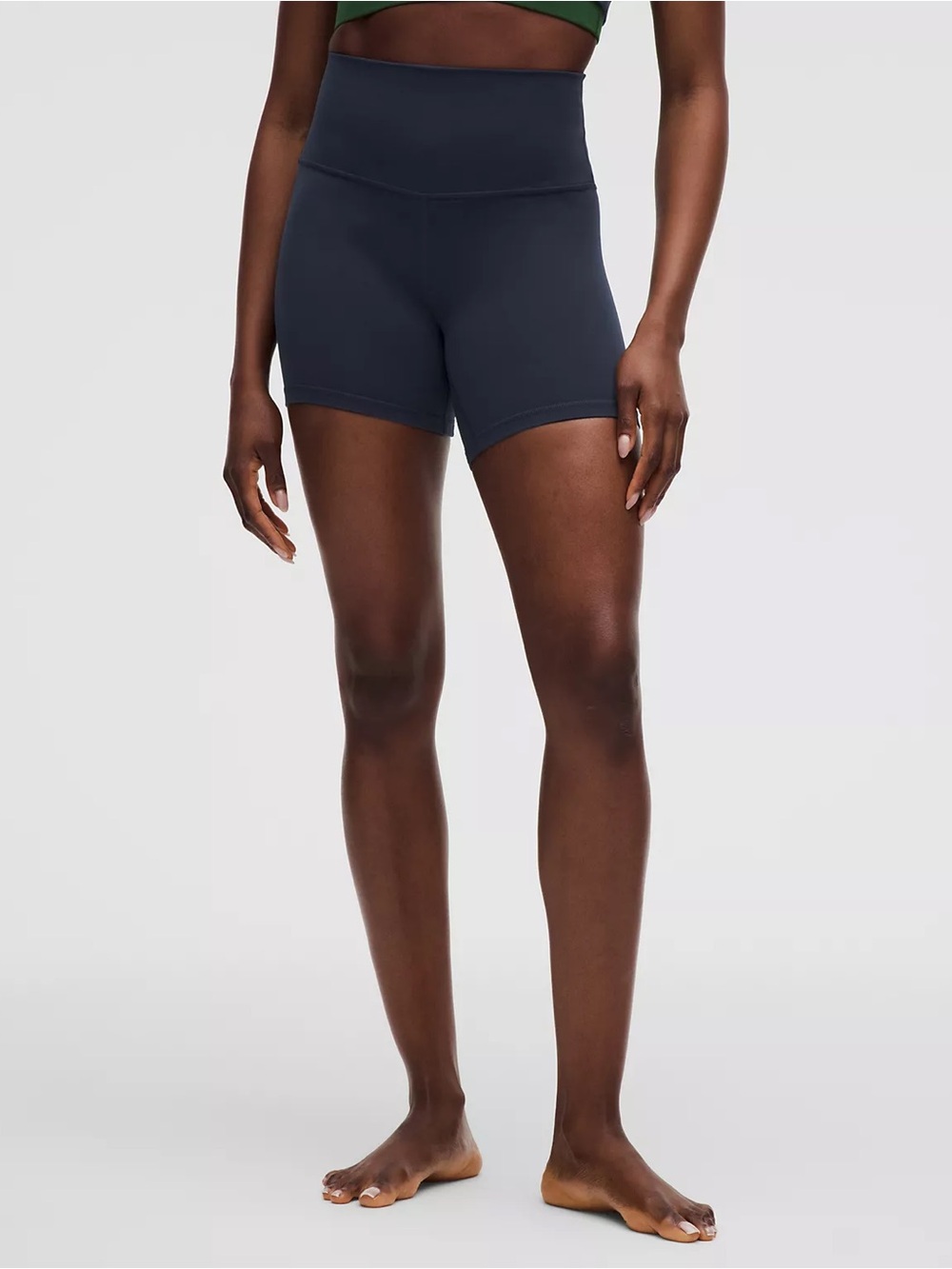 Lululemon Navy Blue Bike Shorts